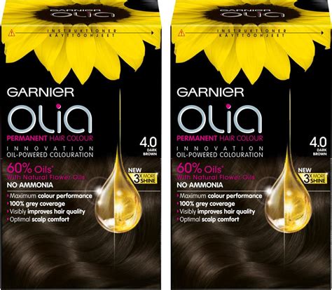 Garnier Olia Dark Brown Duo