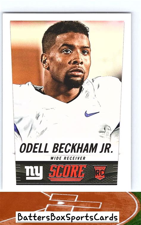 2014 Score 411 Odell Beckham Jr RC EBay