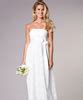 Liara Maternity Wedding Lace Gown Long Ivory Maternity Wedding