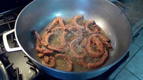 BEEF INTESTINE CRISPY ISAW CHICHARON SARAP SA PULUTAN YouTube