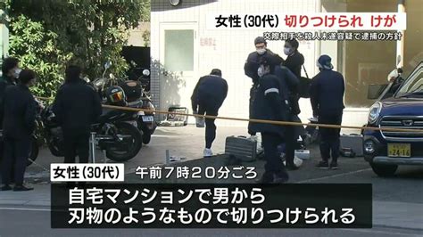 「助けて、殺される」30代の女性が顔を切りつけられる 交際相手の男性を殺人未遂容疑で逮捕へ Tbs News Dig 1ページ