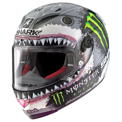 Casco Shark Race R Pro Replica Lorenzo Monster Edici N Limitada