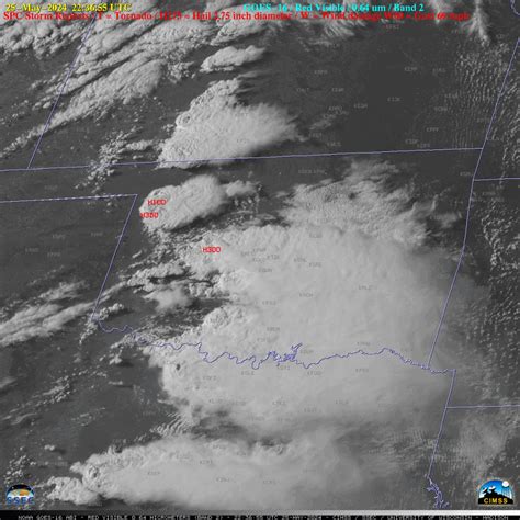 Severe Thunderstorms Across The Southern And Central Plains CIMSS