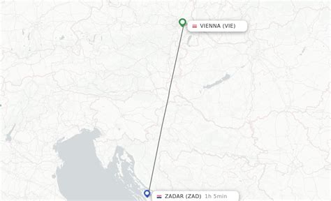 Direct Non Stop Flights From Vienna To Zadar Schedules