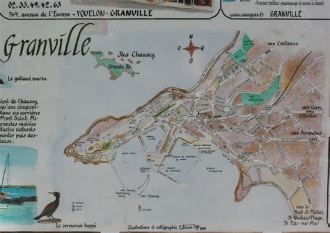 Granville Plan De La Ville Eric HENRY Flickr