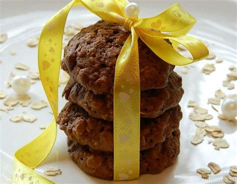 Шоколадное овсяное печенье, пошаговый рецепт на 3595 ккал, фото ...