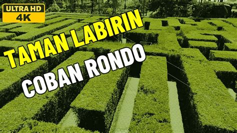 Menjelajahi Keindahan Taman Labirin Coban Rondo Destinasi Wisata