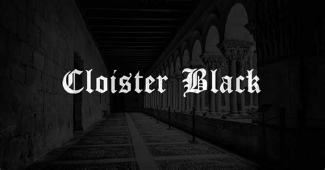 Cloister Black Font - FontMagic