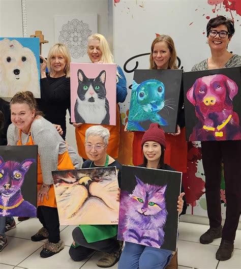 Adult Painting Classes In New Westminster Paletteart Art Studio In