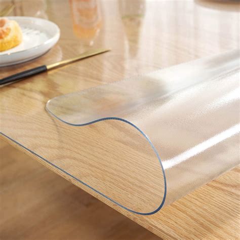 Multi Size Frosted Table Cover Protector Waterproof Pvc Anti Hot Oil