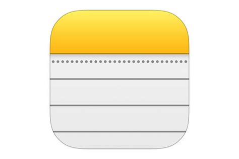 Ios Notes Icon Free Icons Library