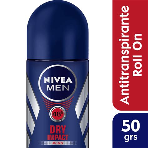 Nivea Deo Roll On Dry Impact For Men X 50 Ml Nivea