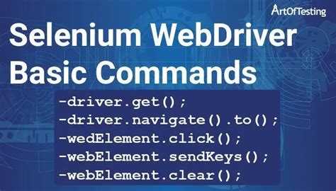 Selenium WebDriver With Java Commands Beginners