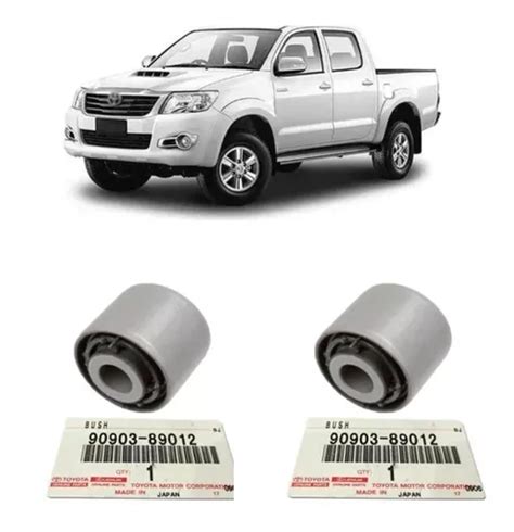 Bucha Inferior Amortecedor Dianteiro Hilux Mm Toyota Par Frete Gr Tis