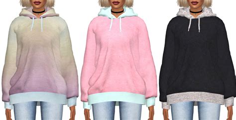 Sims 4 Oversized Hoodie