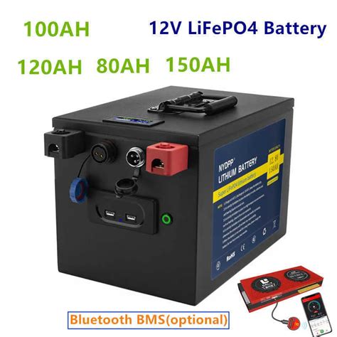 12v Lifepo4 100ah 120ah 150ah Batería Lifepo4 12v 100ah 120ah 150ah Batería De Fosfato De Hierro