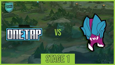 RACQUESTAI VS ONETAP GAMING L DIGITAL CRUSADE SEASON 4 STAGE 1