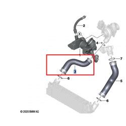 Conduite D Air De Suralimentation Pour Bmw S Rie F F Lci D