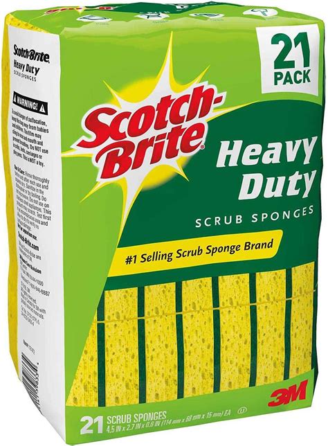 Scotch Brite R Heavy Duty Scrub Sponge 21ct By Scotch Brite By