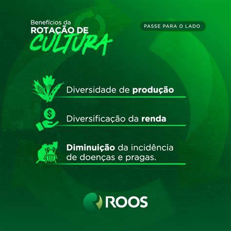 Benef Cios Da Rota O De Culturas Sementes Roos