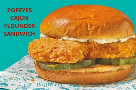 Popeyes Spicy Flounder Fish Sandwich Price Almeda Joyann