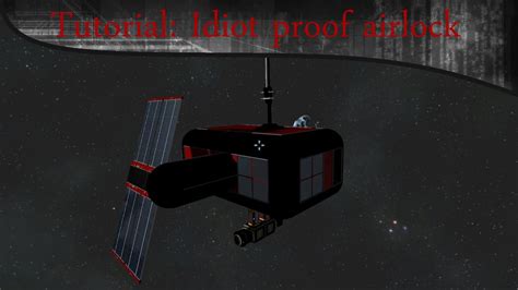 Space Engineers Tutorial Idiot Proof Airlock Youtube