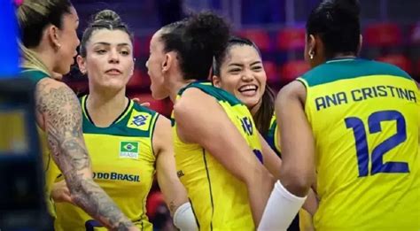 V Lei Feminino Brasil Bate Tail Ndia E Vai Semifinal Da Liga Das