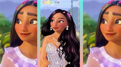 Disney Encanto Isabela Madrigal Glow Up Cartoon Art Youtube