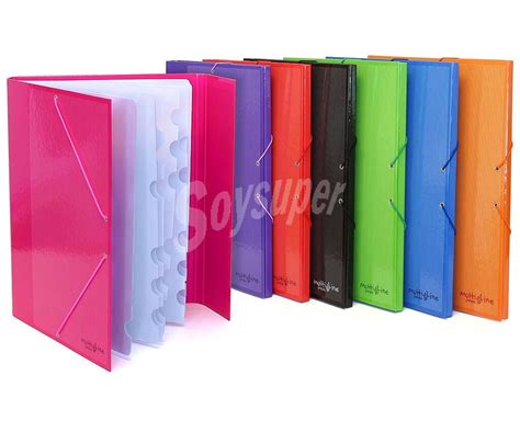 Grafoplás Carpeta clasificadora con 12 separadores disponible en