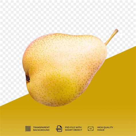 Premium PSD Psd Pear Fruit Isolated On Transparent Background