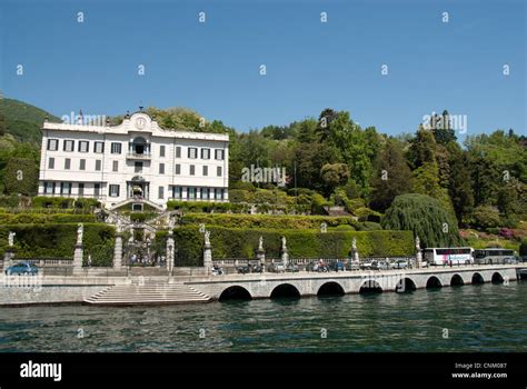 Villa Carlotta Botanical Garden Lake Como Italy Stock Photo Alamy