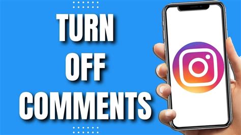 How To Turn Off Comments On Instagram EASY YouTube