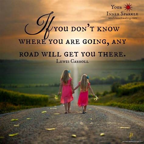 If You Don T Know Where You Are Going Any Road Will Get You There