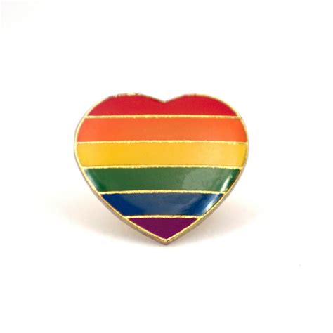 Regenbogen Herz Anstecker Pin Proudcommunity De