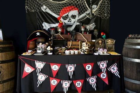 Ideas De Decoracion De Cumplea Os Pirata Pirate Birthday Party