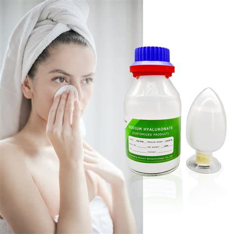 Skin Care Products Moisturizer Raw Material Cosmetic Grade Hyaluronic