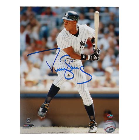 Darryl Strawberry Signed Yankees 8x10 Photo Mead Chasky Pristine