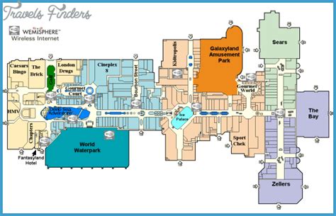 WEST OF EDMONTON MAP - TravelsFinders.Com