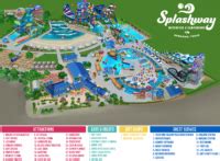 Splashway Waterpark Map - Texas Waterpark & Campground