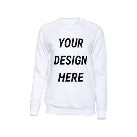 Custom Crew Neck Sweatshirts Shirts N More Apparel