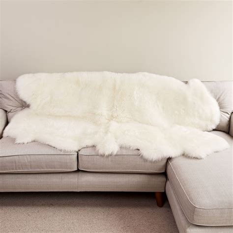 New Zealand Extra Large Ivory Sheepskin Rug Cm X Cm Sheepskin