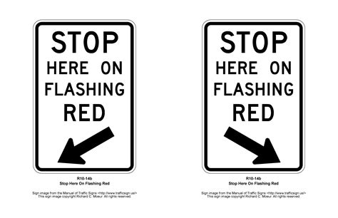 Manual Of Traffic Signs R10 Series Signs