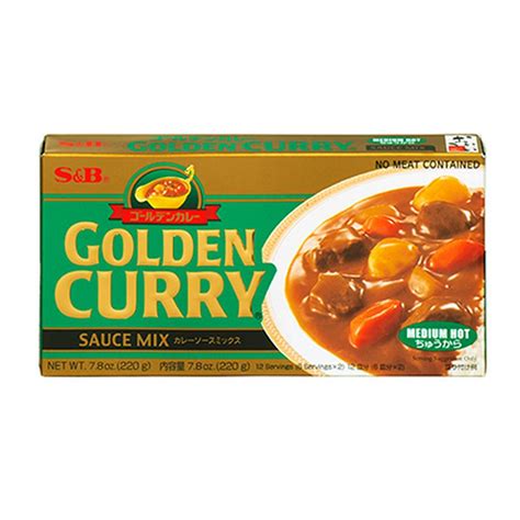 Golden Curry Sauce Mix Medium Hot 220g