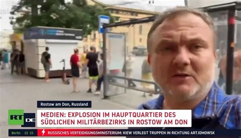 Rt Korrespondent Vor Ort In Rostow Am Don Explosionen Und Sch Sse