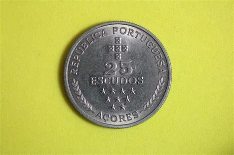 Portugal Azores Region Escudos Copper Nickel K Ebay