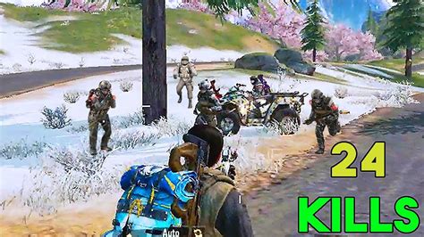 24 Kills Solo Vs Squads Call Of Duty Mobile Battle Royale COD