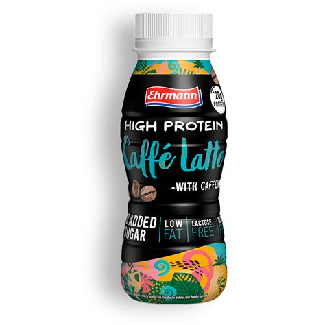 High Protein Drink Caffe Latte Ehrmann Uk