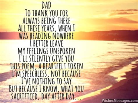 Birthday Poems for Dad – WishesMessages.com