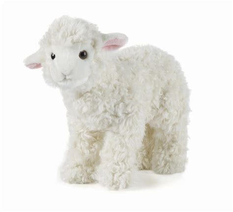 Living Nature 12" Plush Lamb Large Plush Animal - Walmart.com - Walmart.com