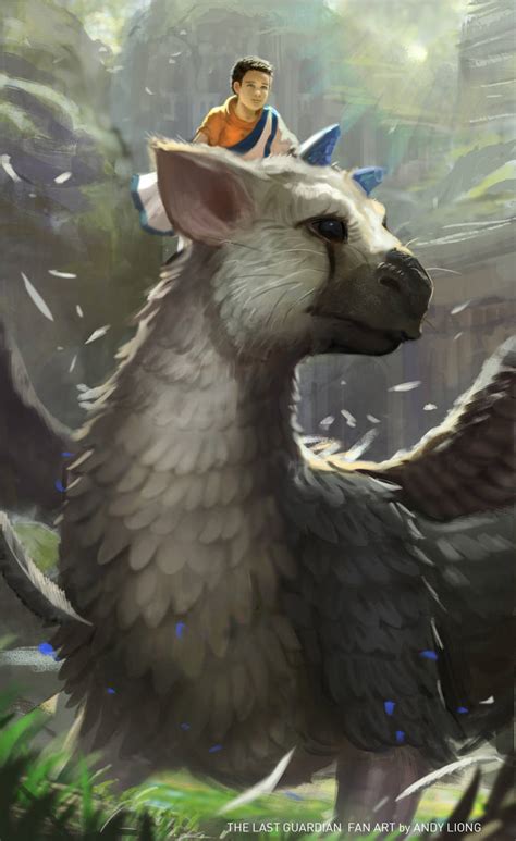 The Last Guardian Fan Art By Andyliongart On Deviantart